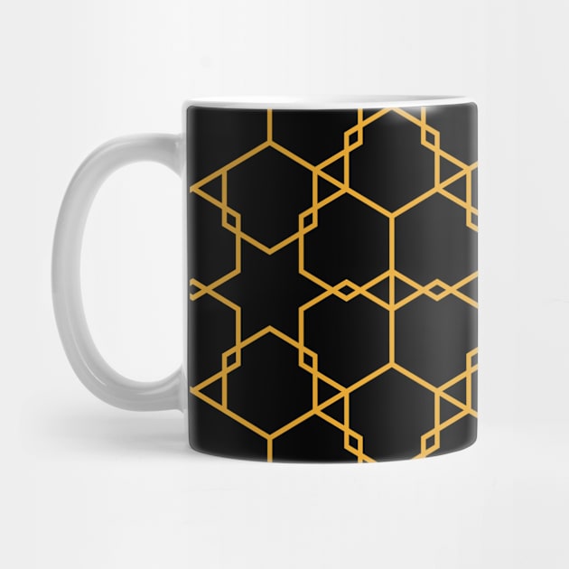 Hexagon geometric pattern by Kevin's Flow